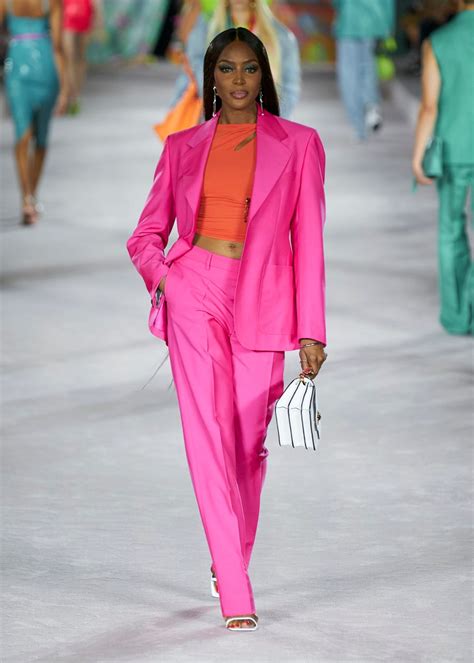 versace tailleur colorati
